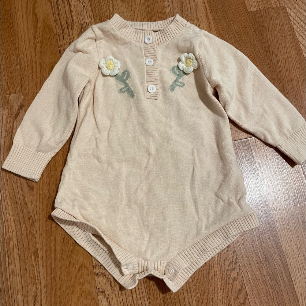 One Piece Knit long sleeves
